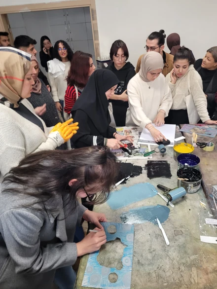 "Baskı Yöntemleri" konulu workshop gerçekleştirildi